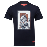 T4847 CCM PLAYING CARD TEE Nightfall