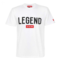 T4835 CCM LEGEND OVERSIZE TEE White