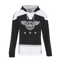 Толстовка MONOCHROME JERSEY HOODIE YT BLACK