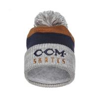 C4858 CCM VINTAGE POM KNIT Choccy